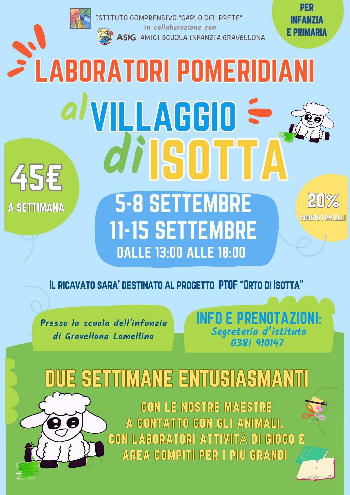 Locandina Villaggio di Isotta