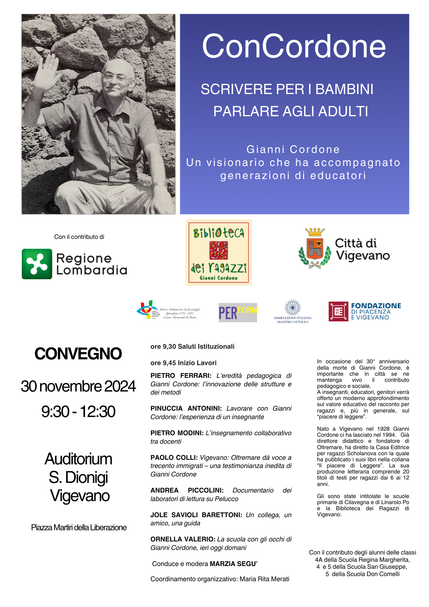 volantino convegno cordone 2024